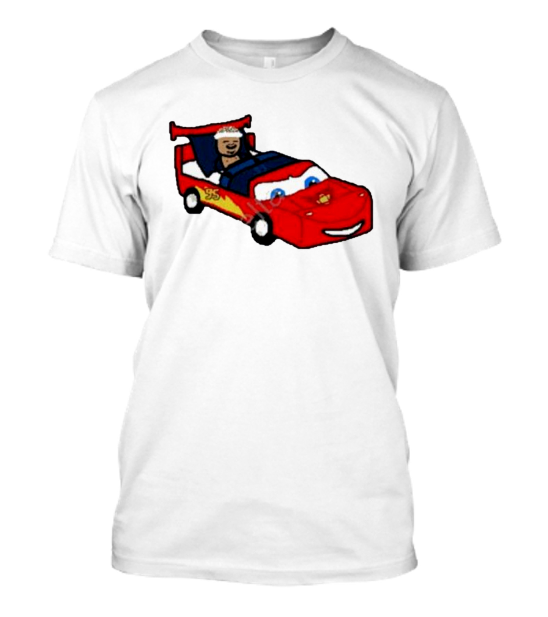 Nbapaint Kyle Snooze-ma With Racing Car T-Shirt