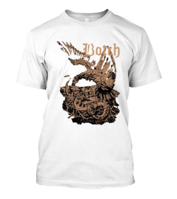 Botch Eagle And Snake Medieval Gothic T-Shirt