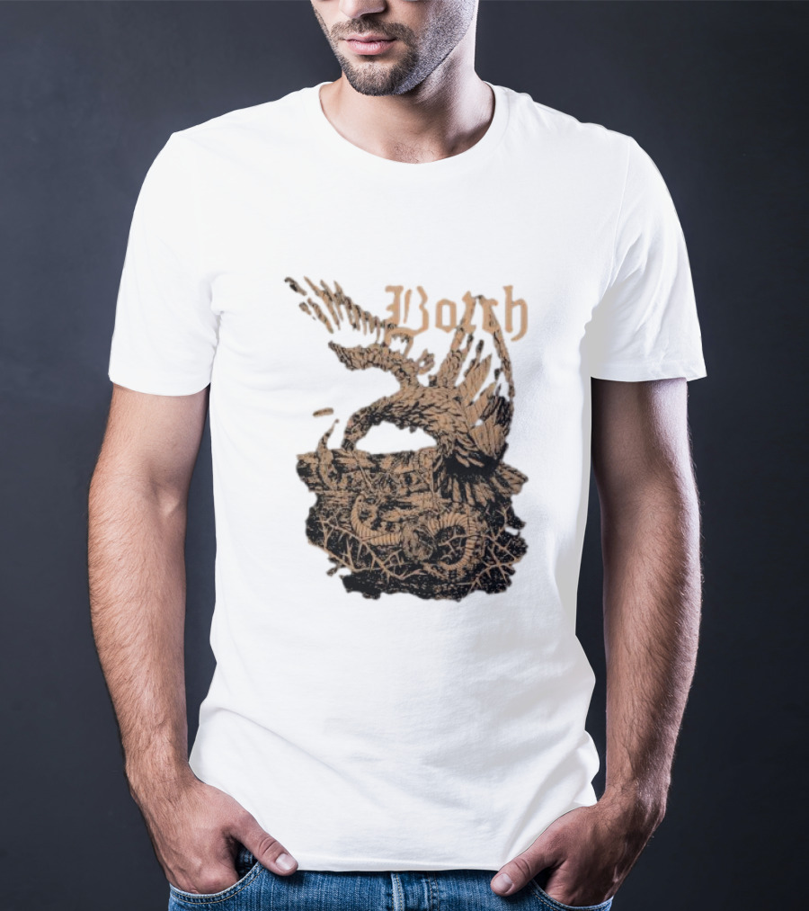 Botch Eagle And Snake Medieval Gothic T-Shirt