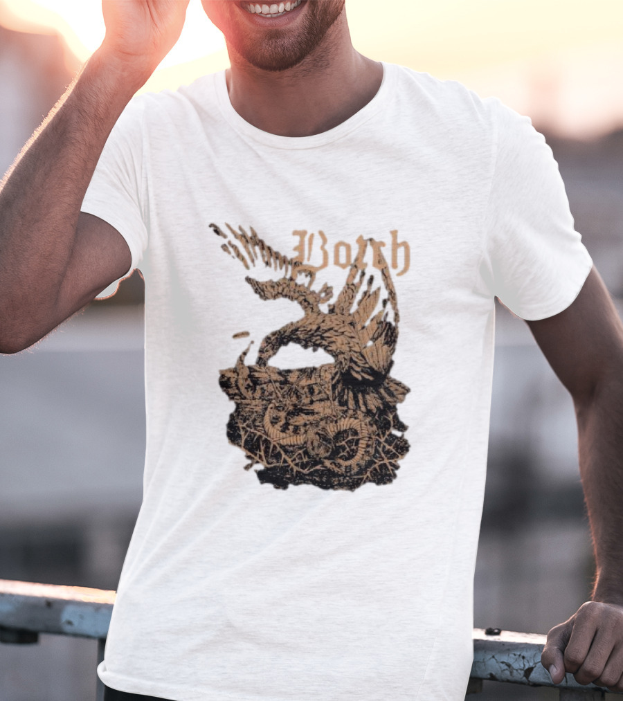 Botch Eagle And Snake Medieval Gothic T-Shirt