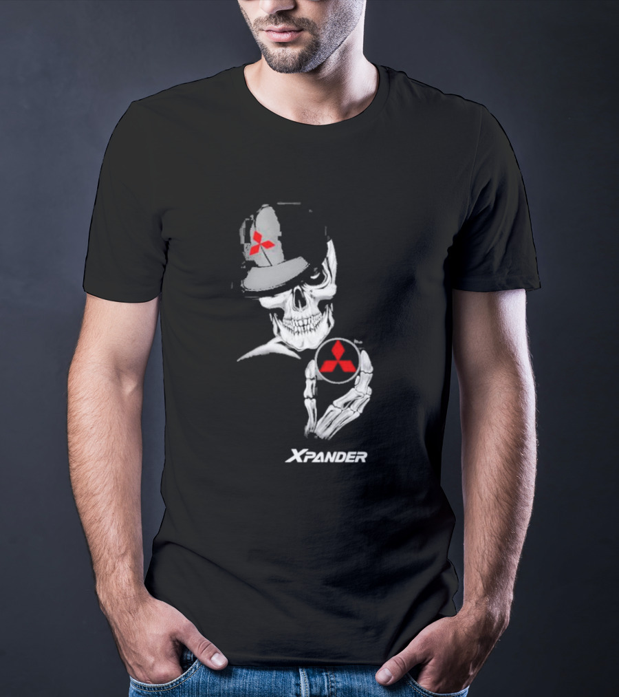 Xpander Skeleton Mitsubishi Logo Cap T-Shirt