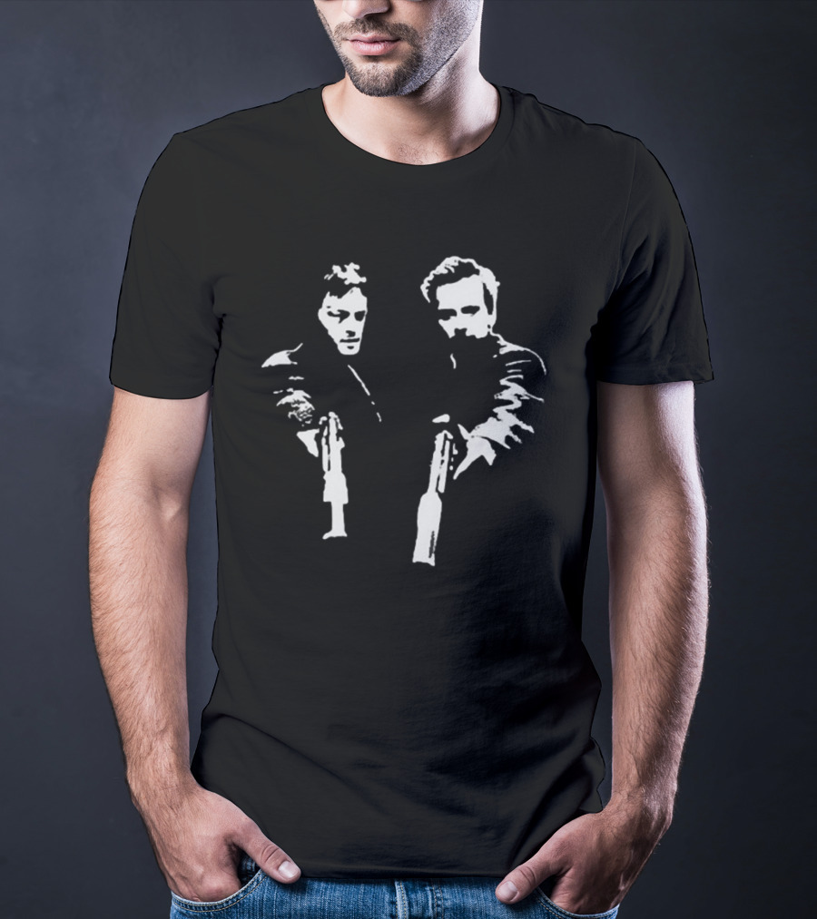 Boondock Saints Brothers With Guns Iconic T-Shirt