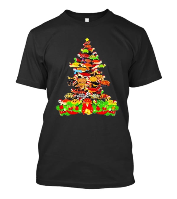 Turtles Christmas Tree Holiday T-Shirt
