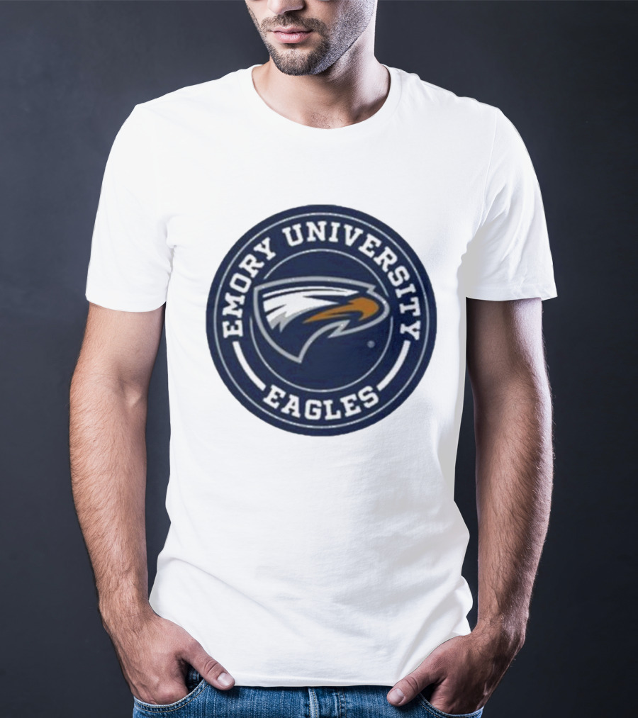 Emory University Eagles Circle Emblem T-Shirt
