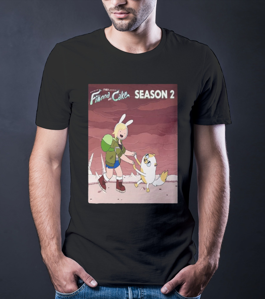 Max Original Adventure Time Fionna And Cake Season 2 T-Shirt