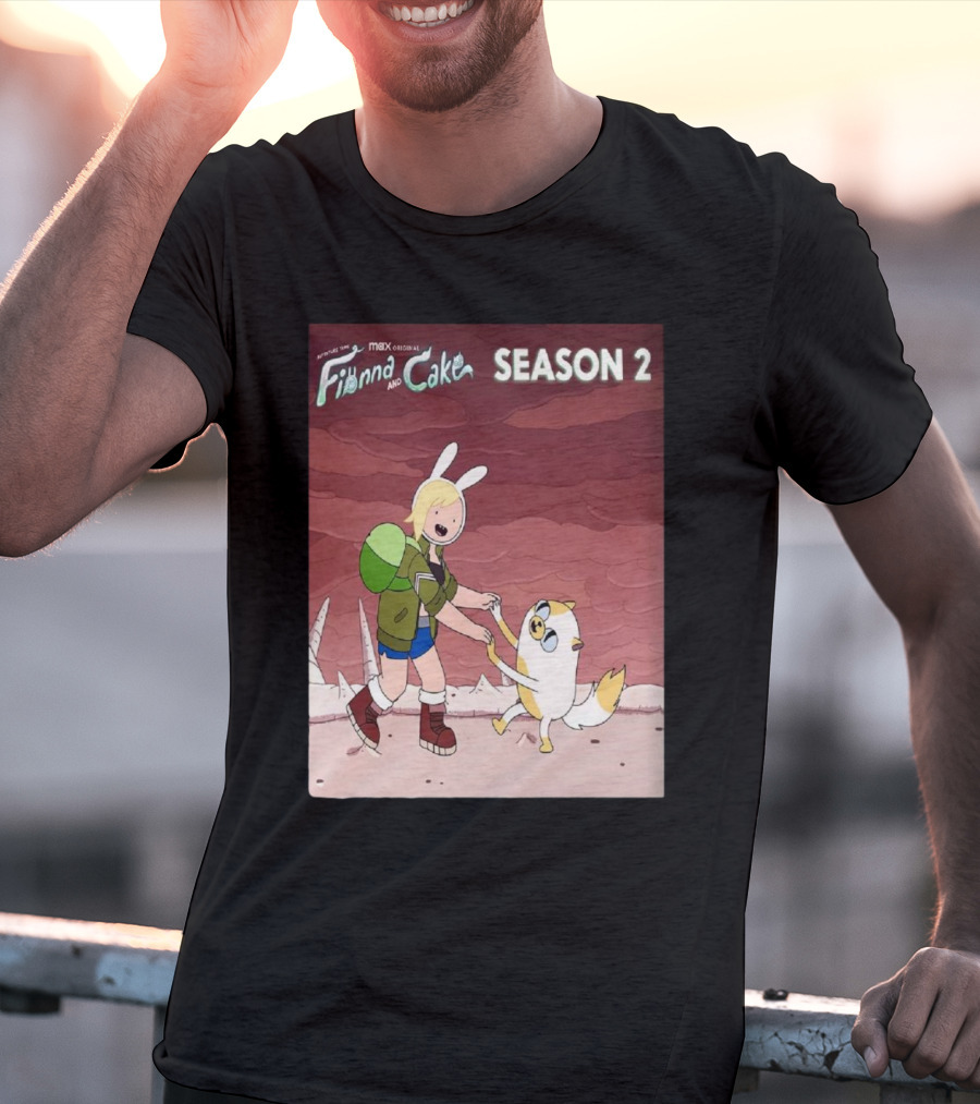Max Original Adventure Time Fionna And Cake Season 2 T-Shirt