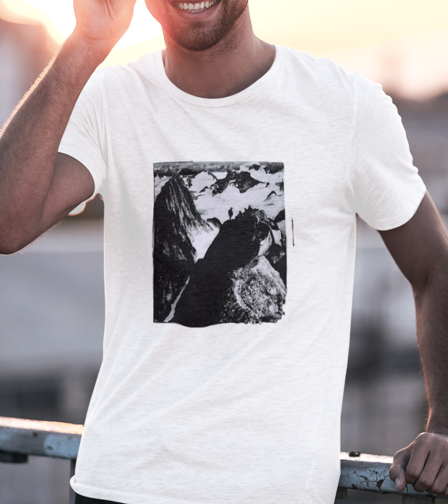 Pinnacle Mountain Monochrome Alpine Adventure T-Shirt
