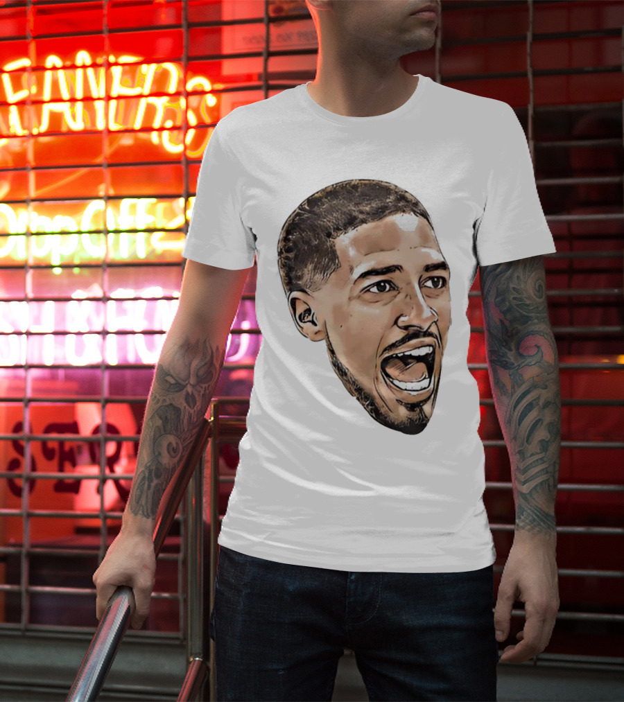 Tyrese Haliburton Indiana Basketball Scream Face T-Shirt