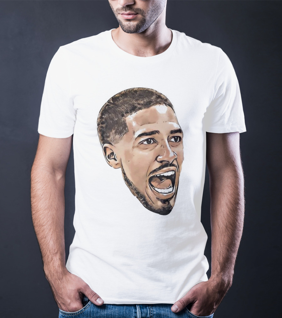 Tyrese Haliburton Indiana Basketball Scream Face T-Shirt