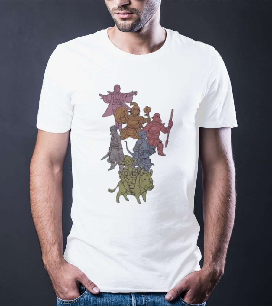 Conduit Talent Reaver Shadow Tactician Beastheart Adventurers T-Shirt