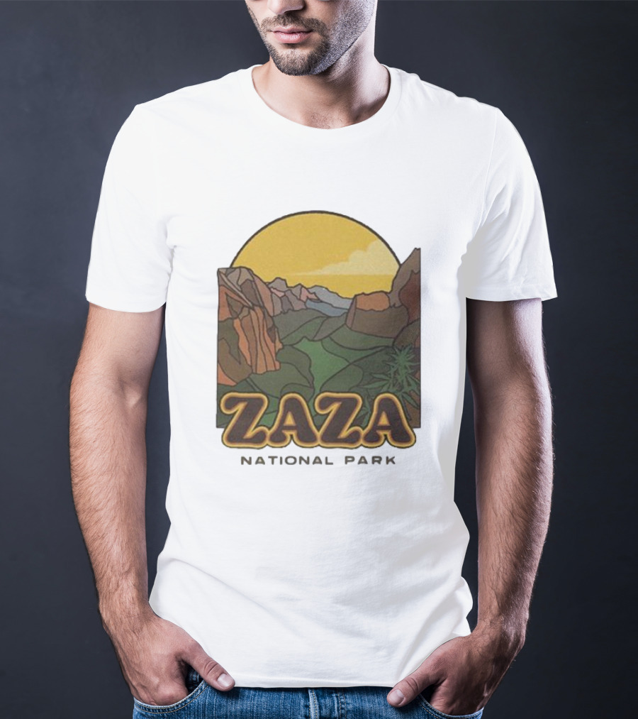 Fourtwenty Zaza National Park Scenic Wilderness Vista T-Shirt