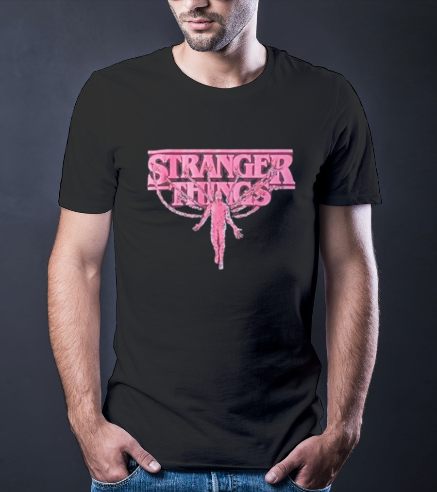 Stranger Things Vecna Pink Tentacles T-Shirt
