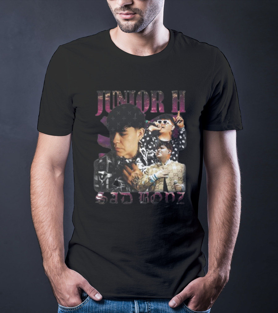 Junior H Sad Boyz Album Cover T-Shirt
