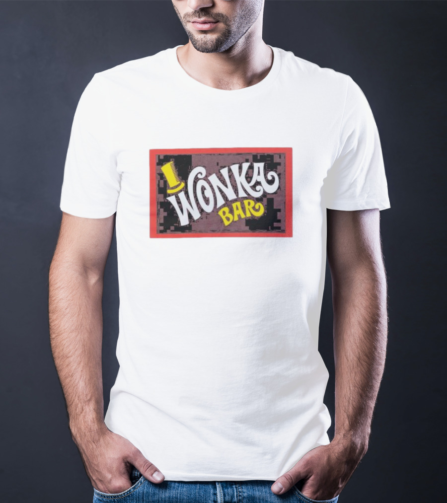 Wonka Bar Chocolate Logo Iconic T-Shirt