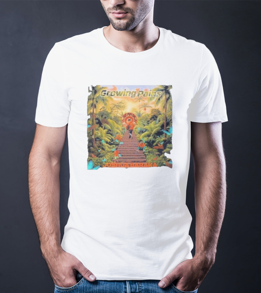 Growing Pains Joshua Baraka Tropical Staircase Scene T-Shirt
