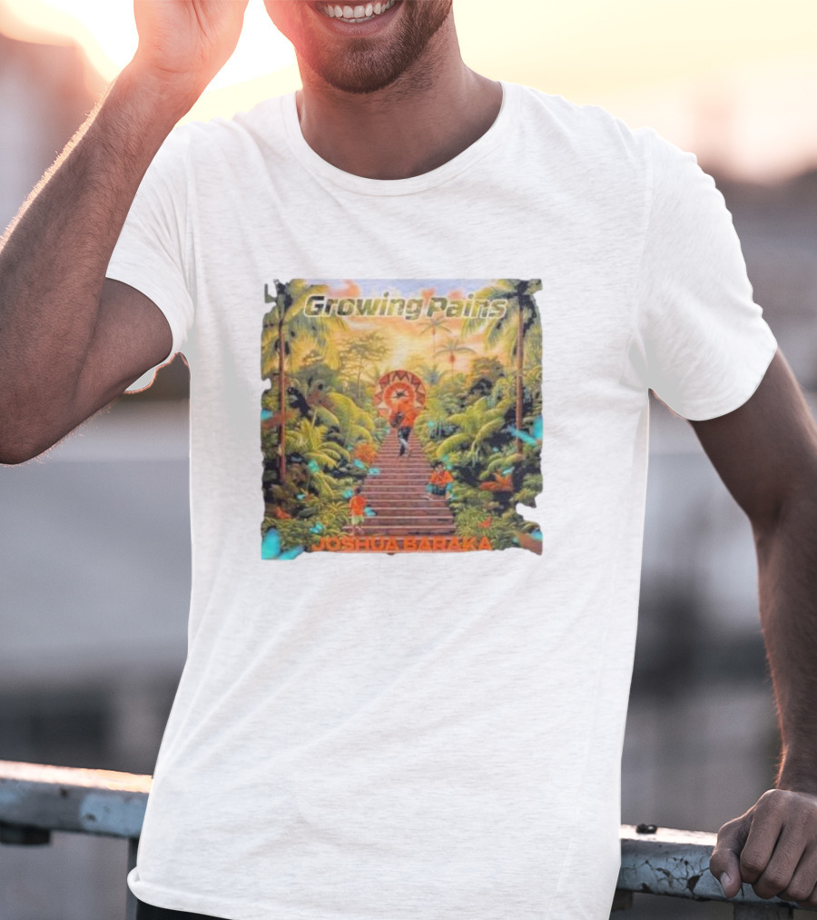 Growing Pains Joshua Baraka Tropical Staircase Scene T-Shirt
