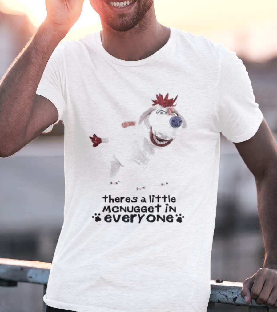 Frost X McDonald’s Theres A Little Menugget In Everyone Dog T-Shirt