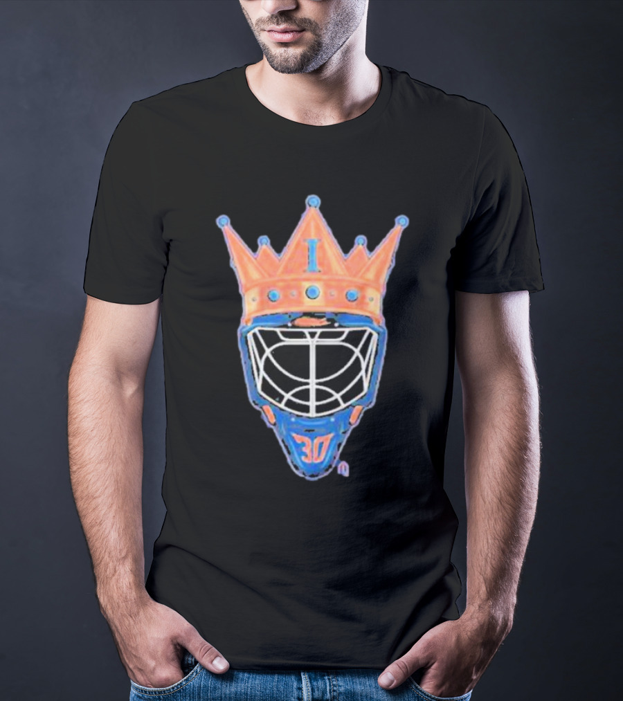 Goalie King 30 Crown Mask Icon LGI T-Shirt
