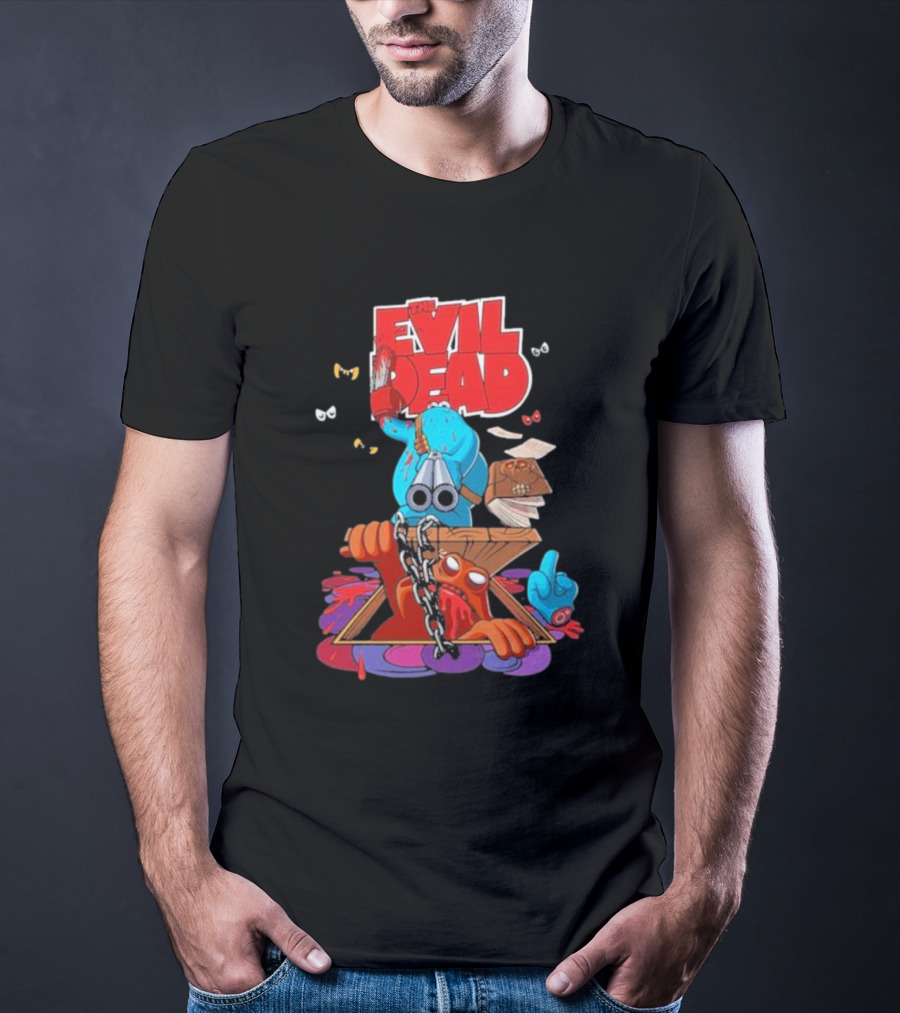 Evil Dead Deadites Trapdoor Comic T-Shirt