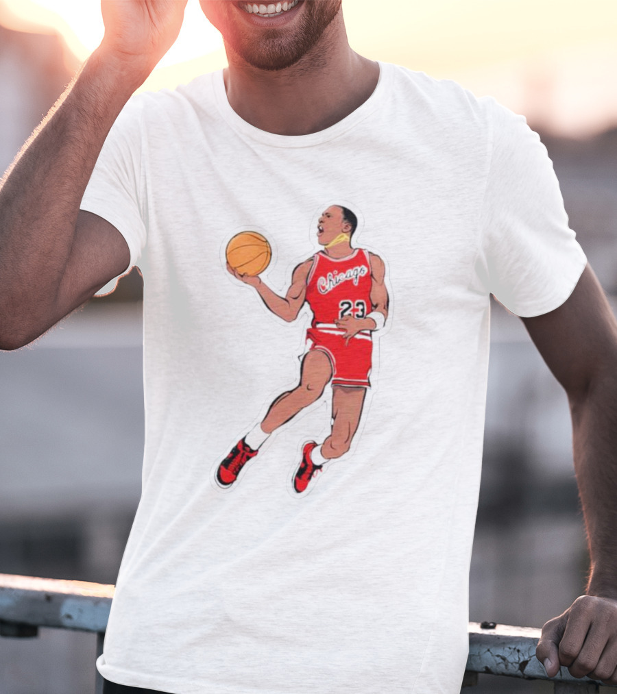 Slam Dunk From The Goat Chicago 23 Basketball Legend T-Shirt