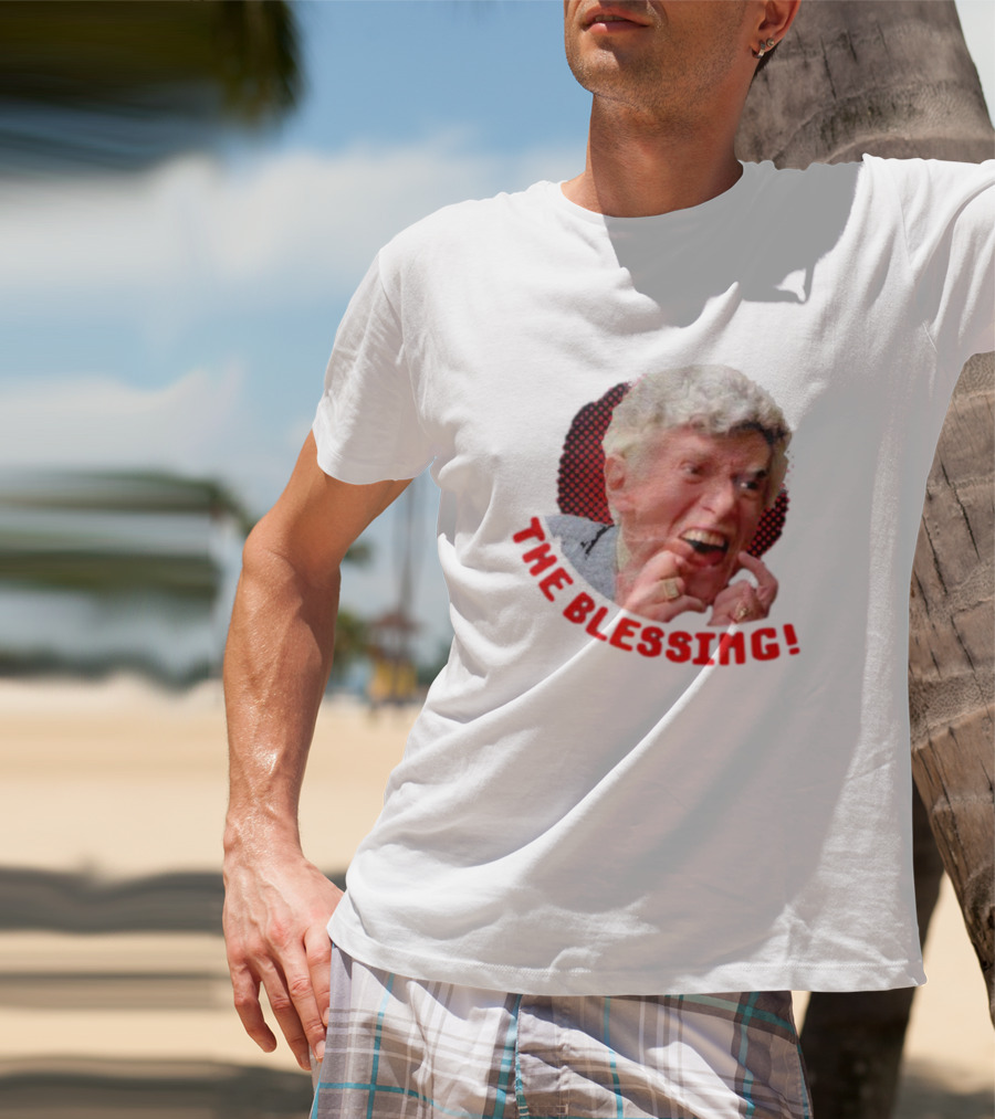 The Blessing Uncle Lewis Vintage Humor Scene T-Shirt