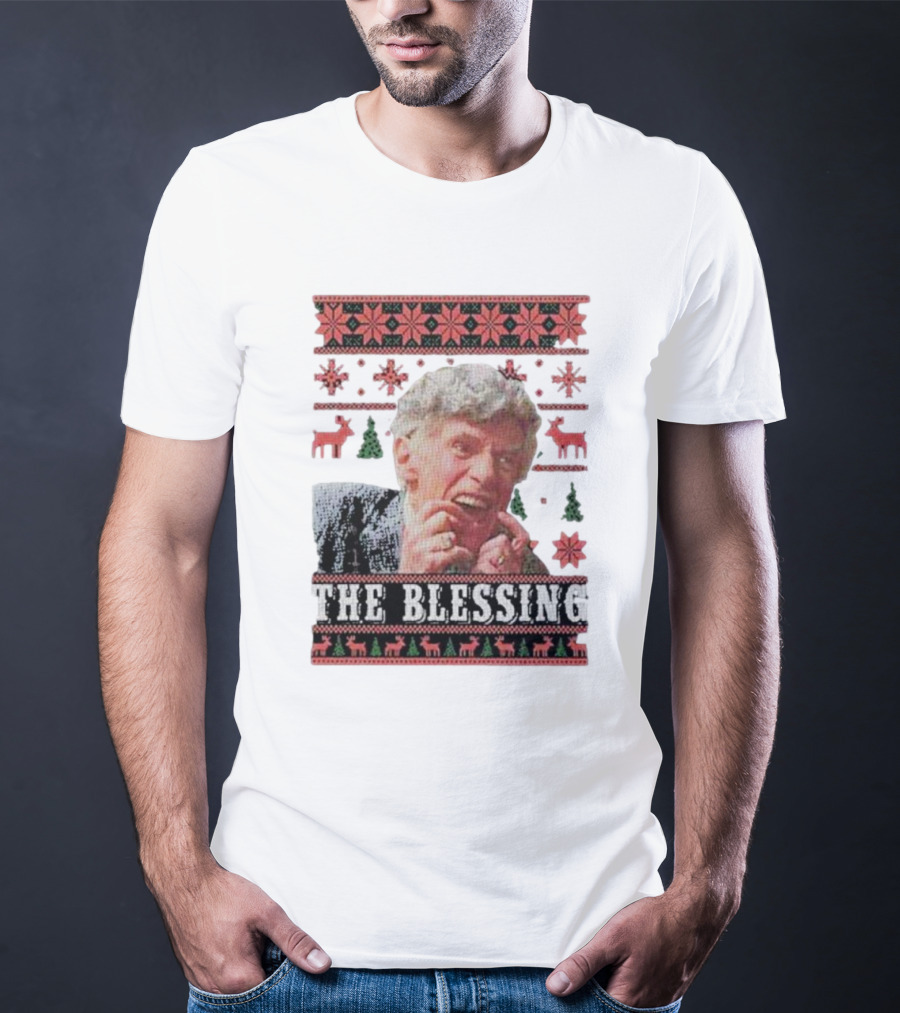 Uncle Lewis Ugly Christmas Sweater The Blessing T-Shirt
