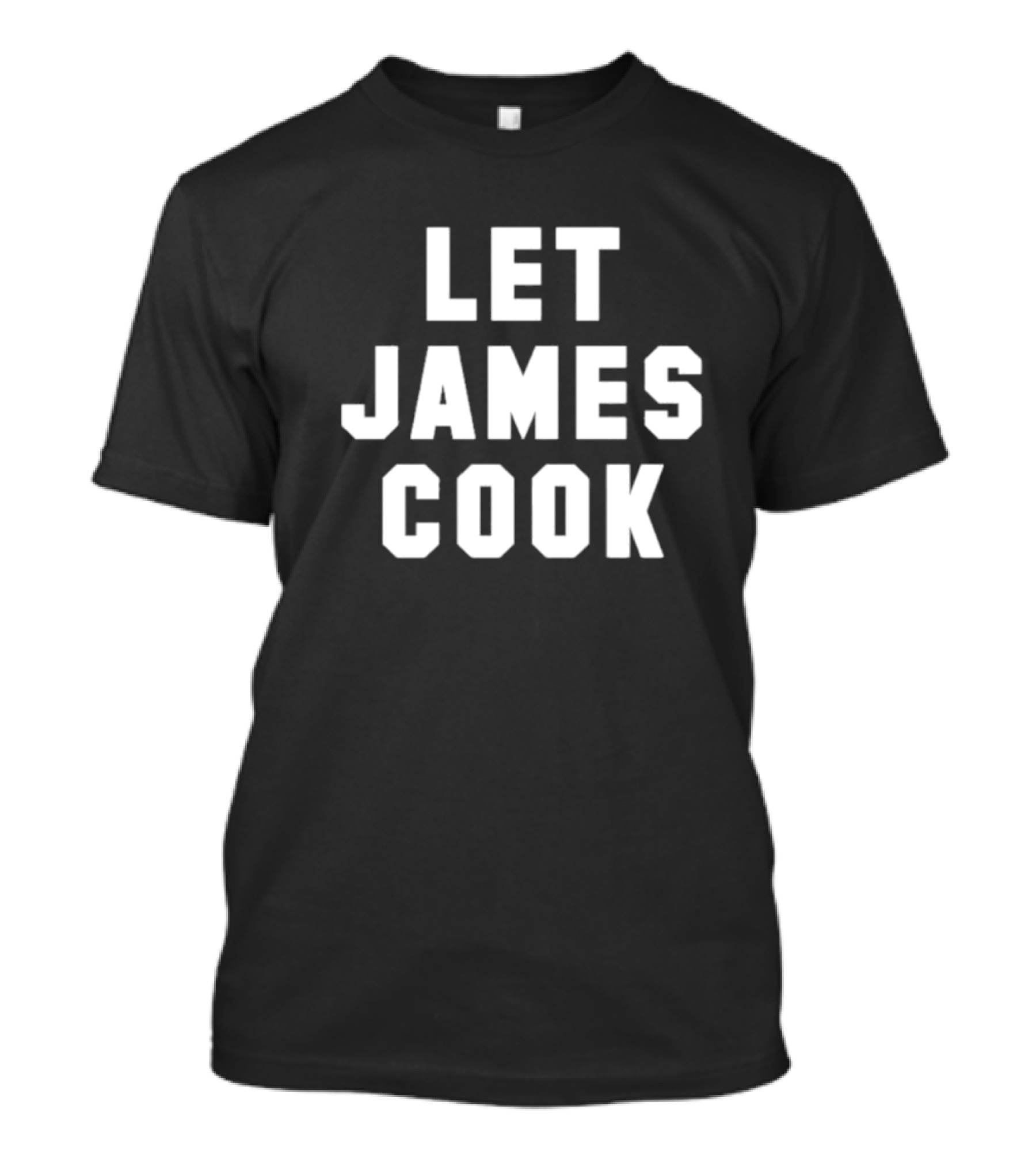 Let James Cook Football Fan T-Shirt