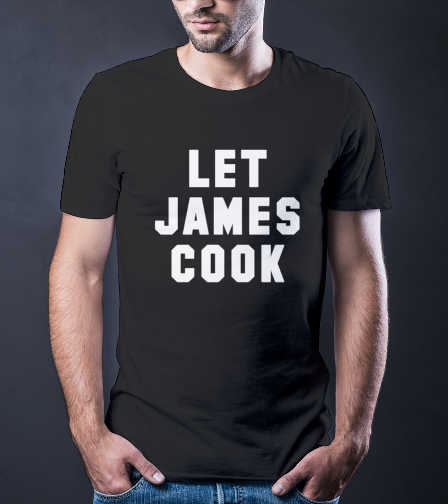 Let James Cook Football Fan T-Shirt