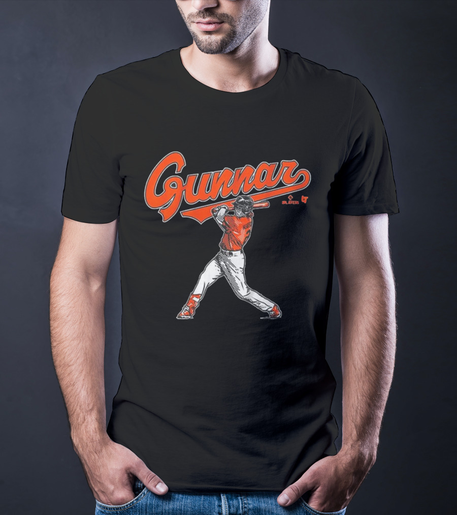 Gunnar Henderson Baseball Players Swing T-Shirt