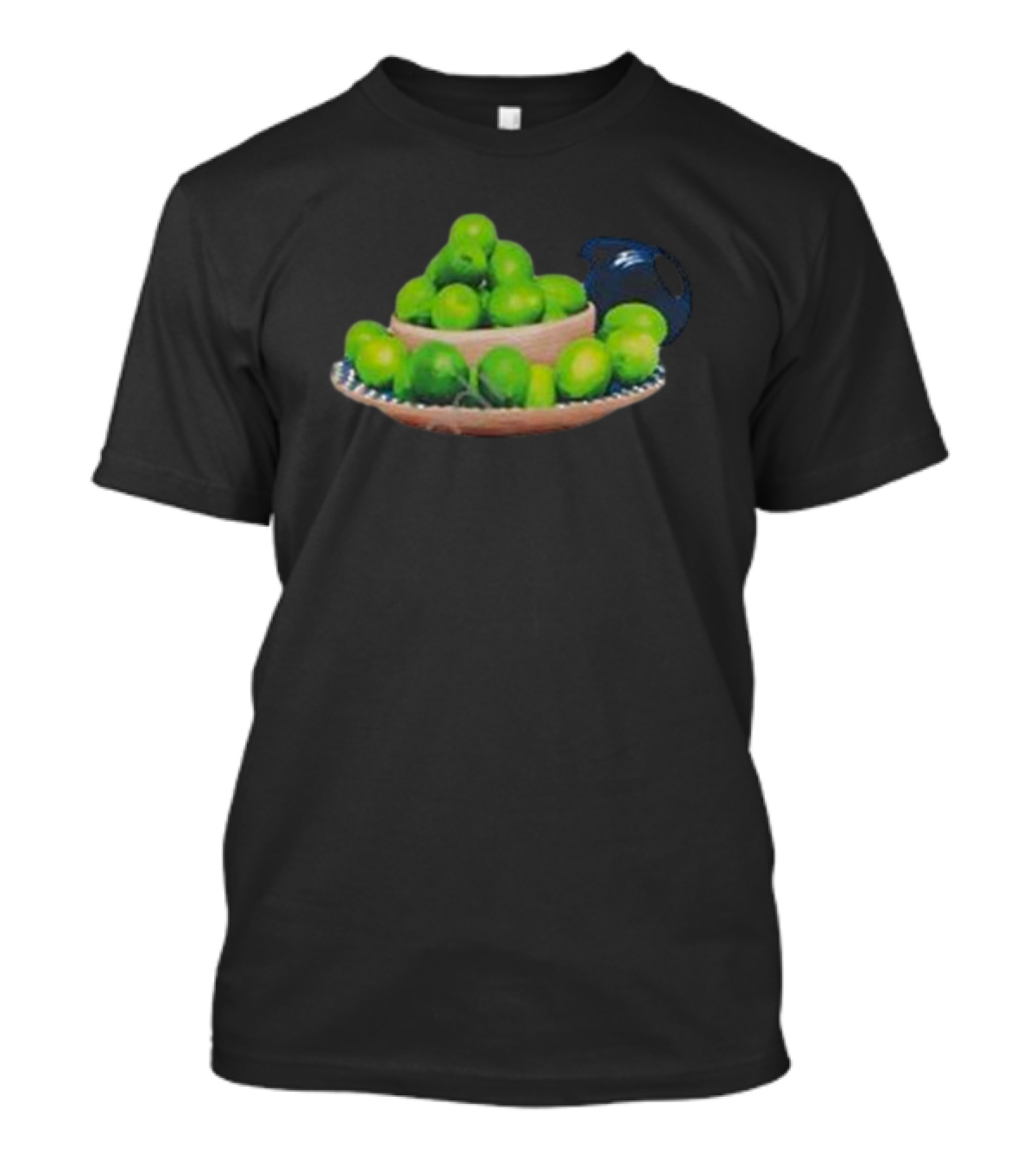 Fsgprints I Love Limes Bowl Of Fresh Green Limes T-Shirt