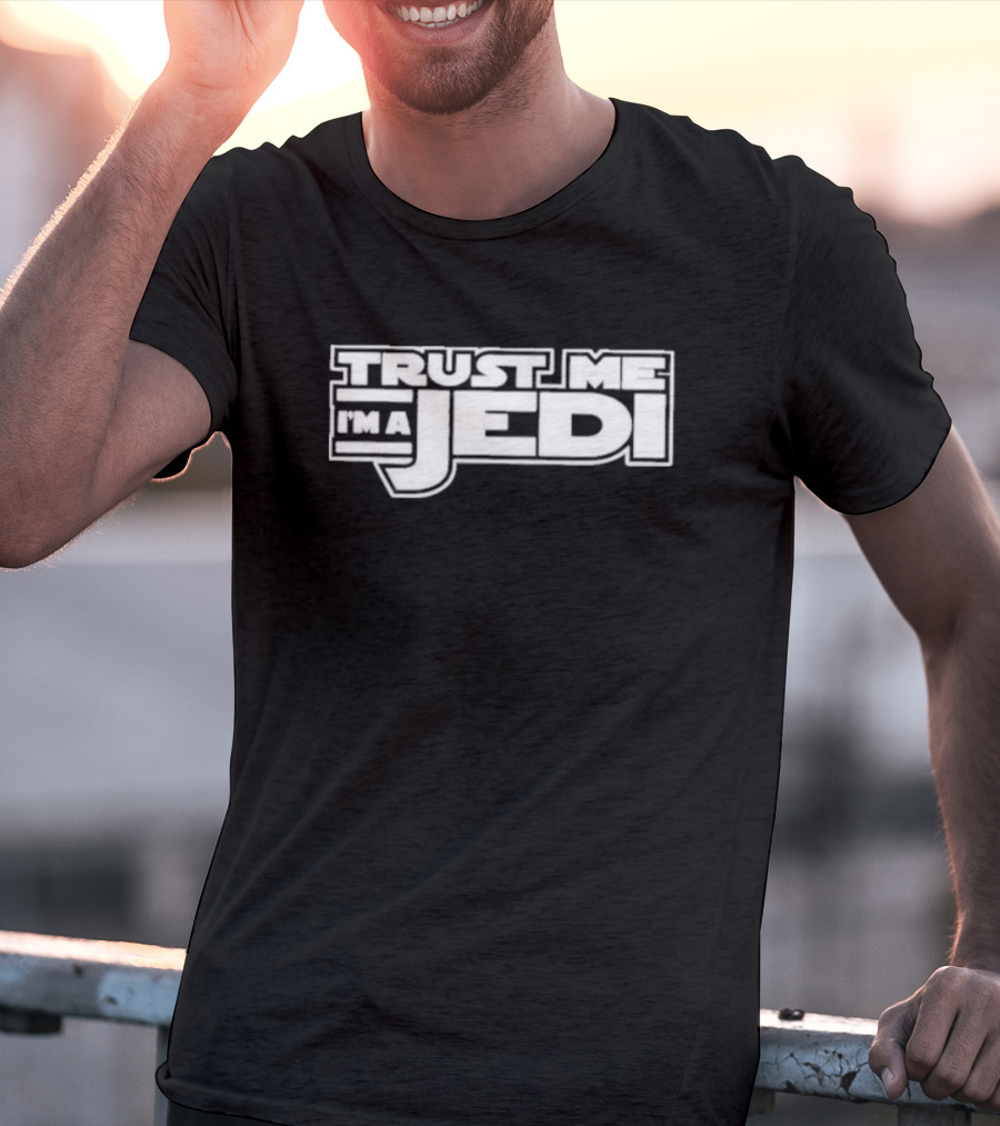 Trust Me I'm A Jedi Premium Geek T-Shirt