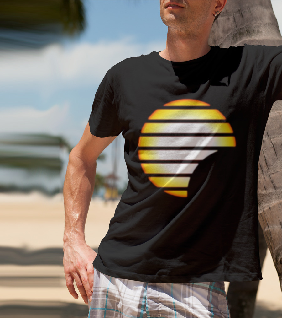 Quality Magna Cartel Sun Logo Magna Carta Magna Carta Cartel Sunset Stripes Circular T-Shirt