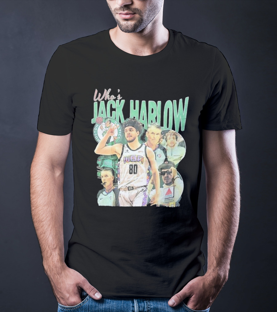 Who’s Jack Harlow Boston Celtics WBR 80 Citgo T-Shirt