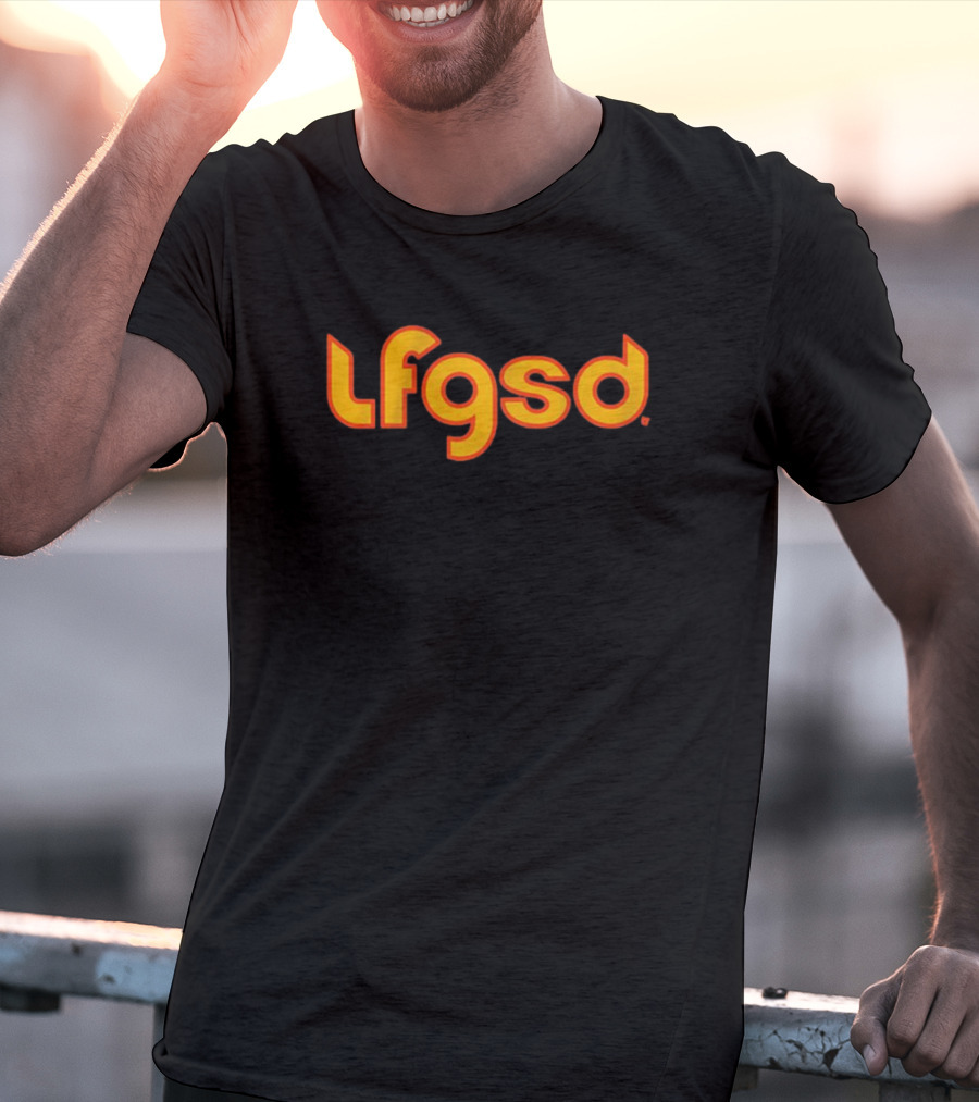 LFGSD Orange Retro T-Shirt