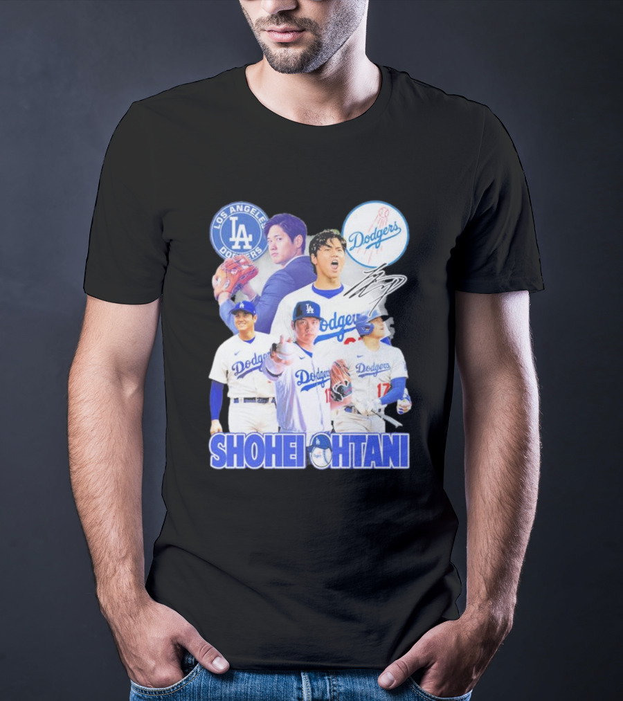 Los Angeles Dodgers Shohei Ohtani Dodger Stadium Arrival T-Shirt