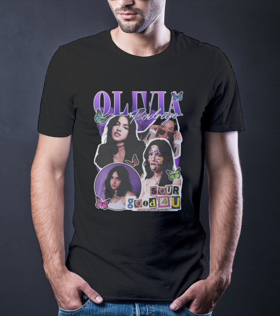 Olivia Rodrigo Sour Good 4 U Butterfly T-Shirt