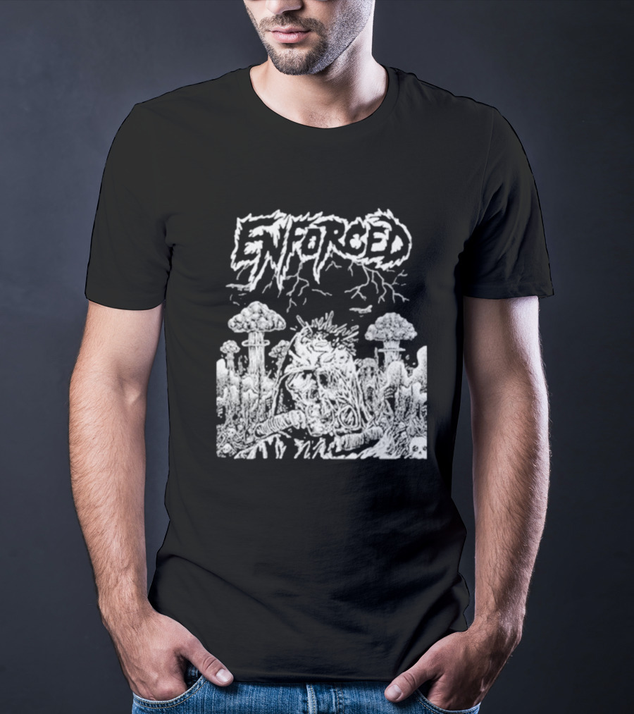 Enforced UXO Apocalyptic Skull Explosions T-Shirt