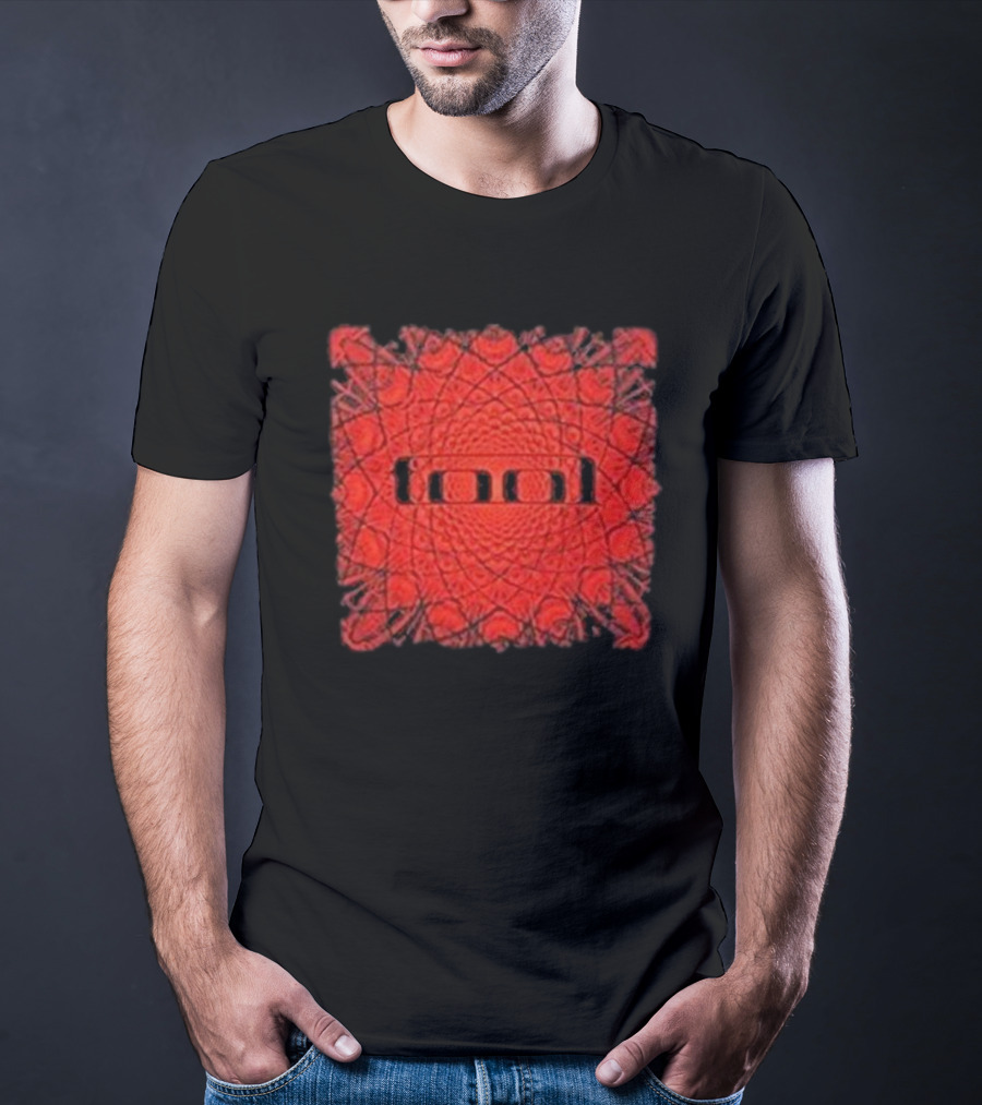 Tool Red Geometric T-Shirt