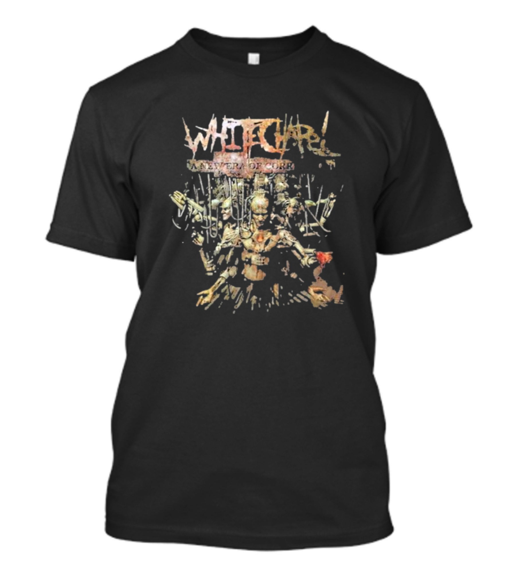 Whitechapel A New Era Of Corruption Mechanical Dystopia T-Shirt