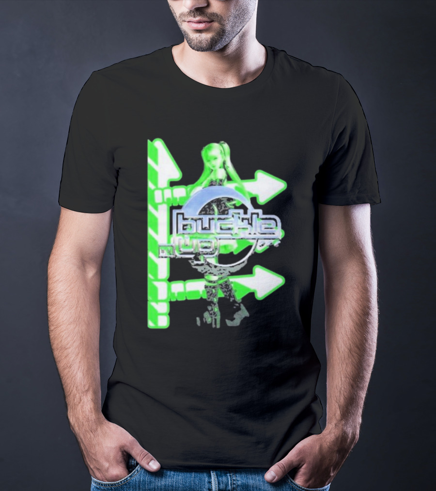 Buckle On Up Quality Spx6900 Green Arrows T-Shirt