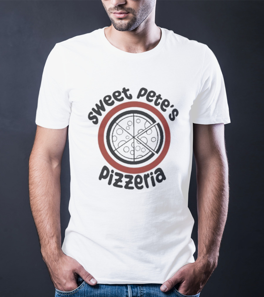Sweet Pete’s Pizzeria Pizza Circle T-Shirt