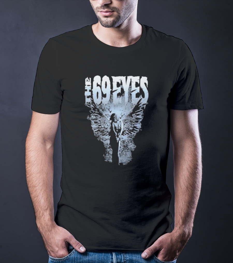 The 69 Eyes Wings Vintage Gothic Angelic T-Shirt