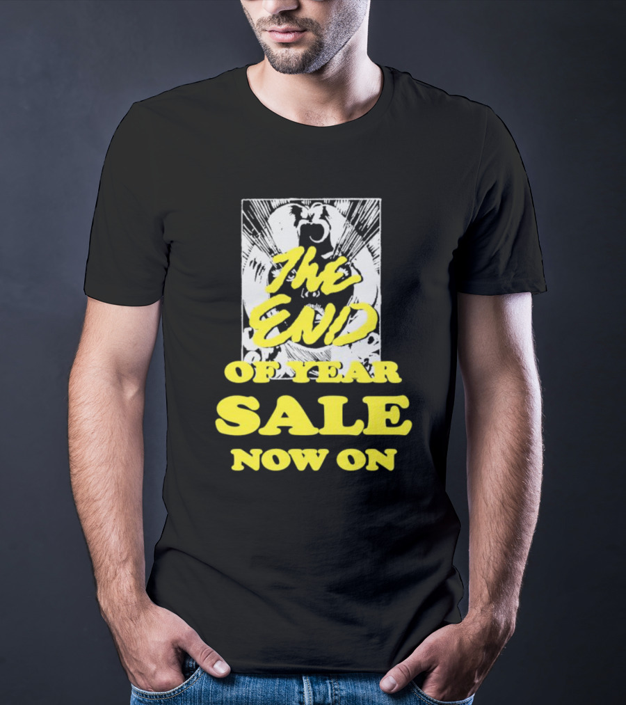 The End Of Year Sale Now On Comic Style Pop Art Explosion T-Shirt