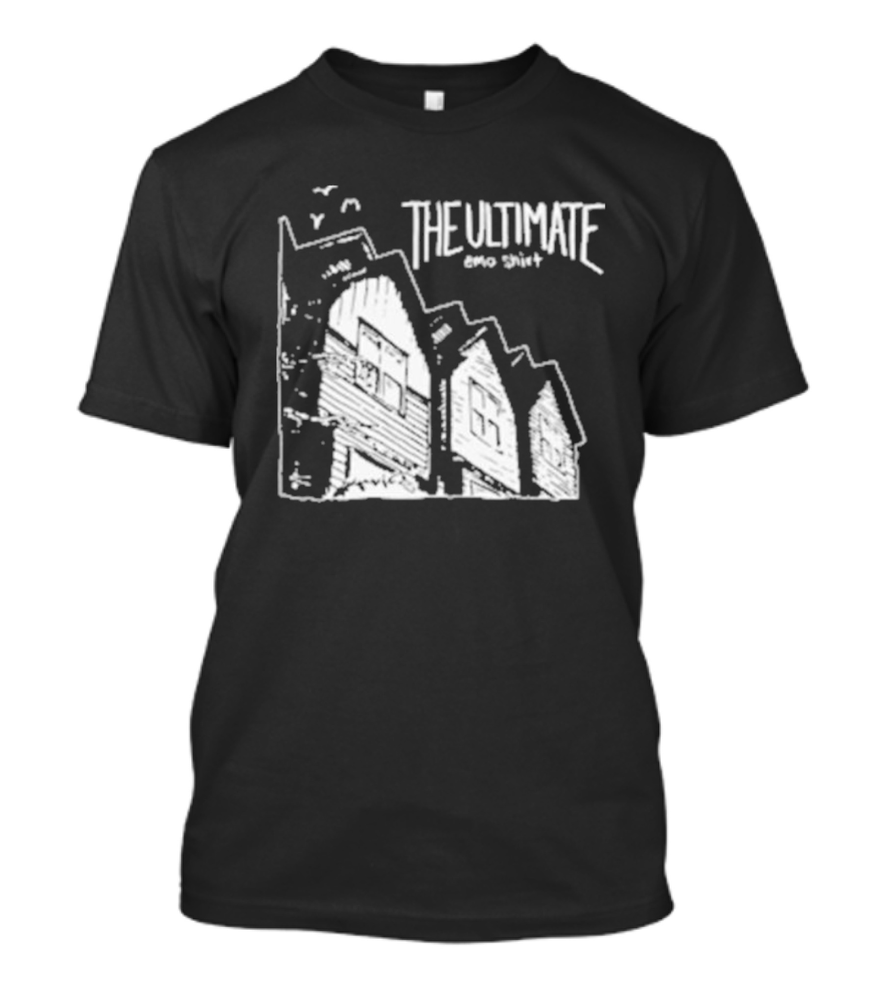 The Ultimate Emo Shirt Spooky House T-Shirt