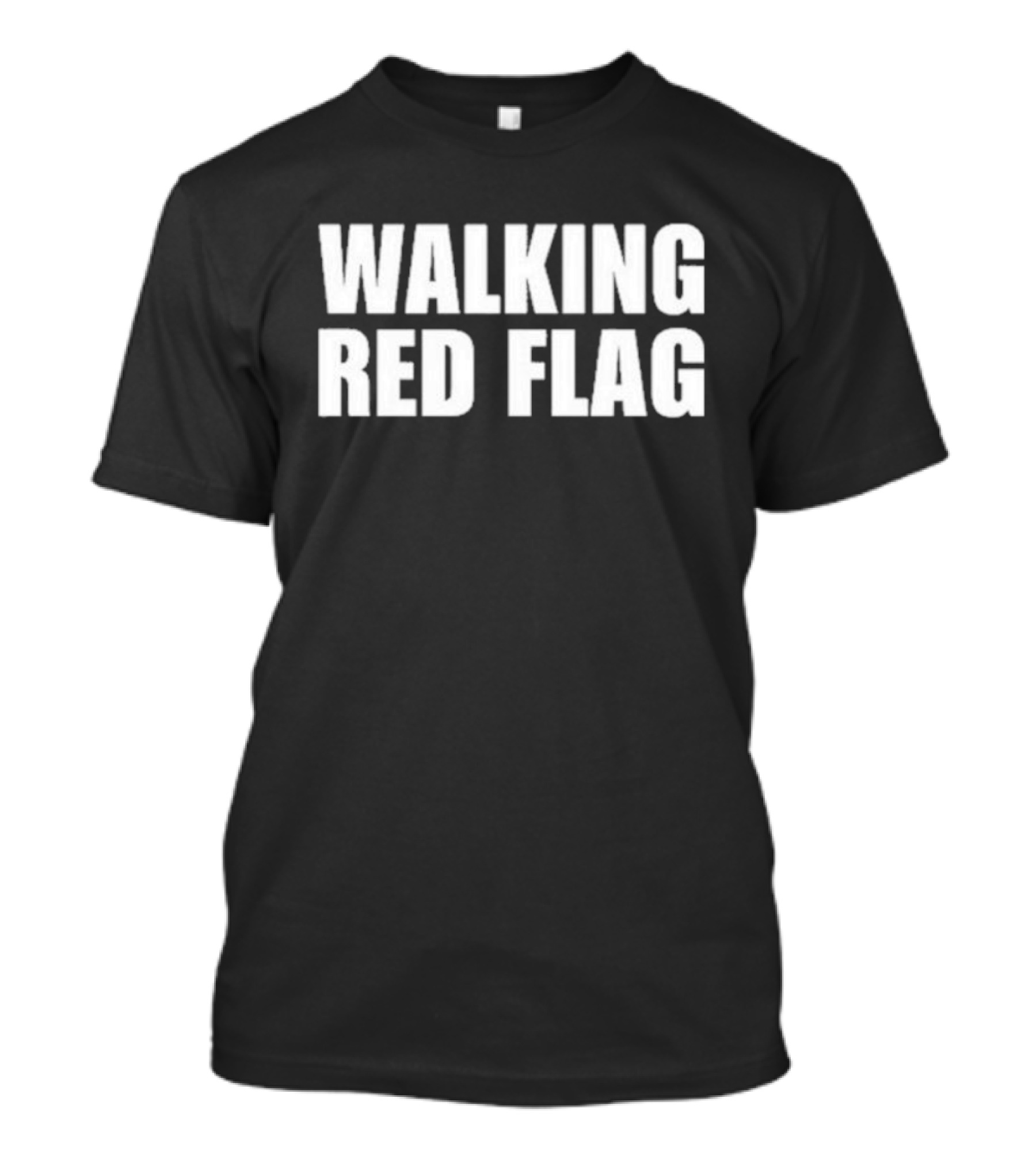 Vibe2k Walking Red Flag T-Shirt