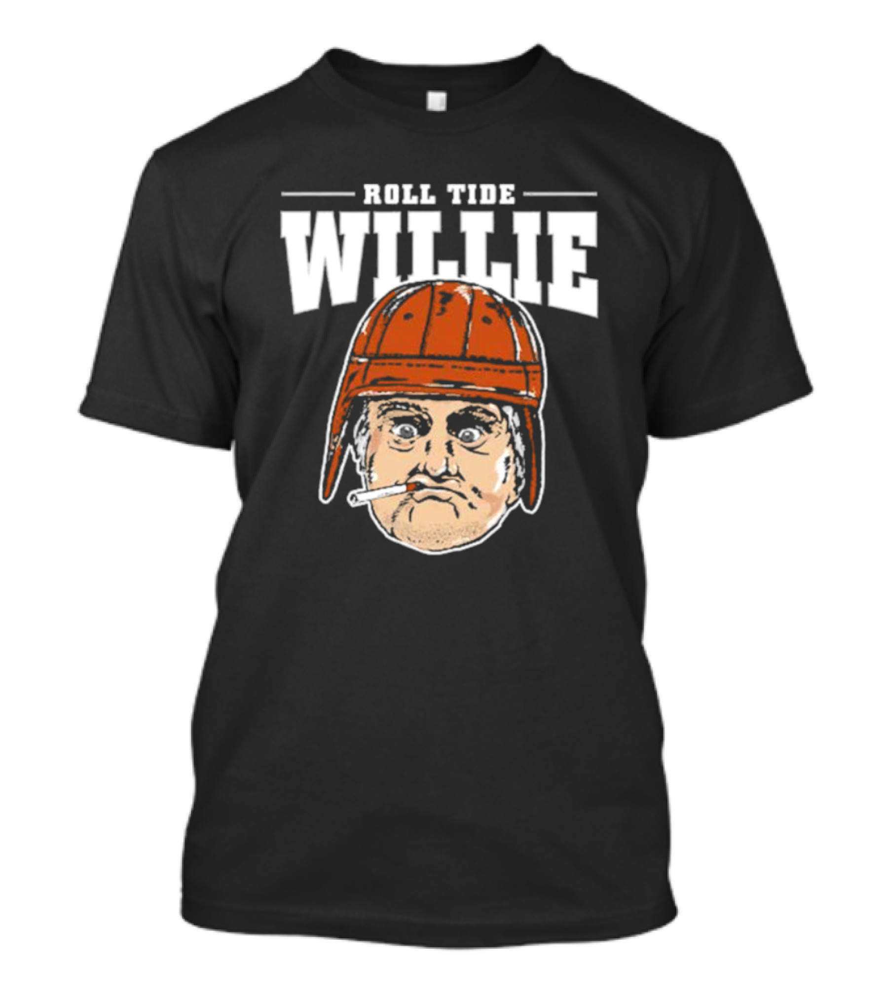 Roll Tide Willie Cartoon Helmet Face T-Shirt
