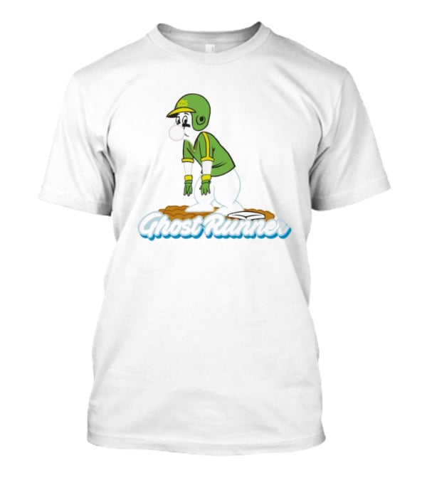 S7s Ghost Runner Baseball Player Bubblegum T-Shirt