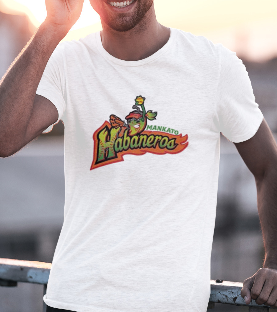Mankato Habaneros Spicy Flaming Pepper T-Shirt
