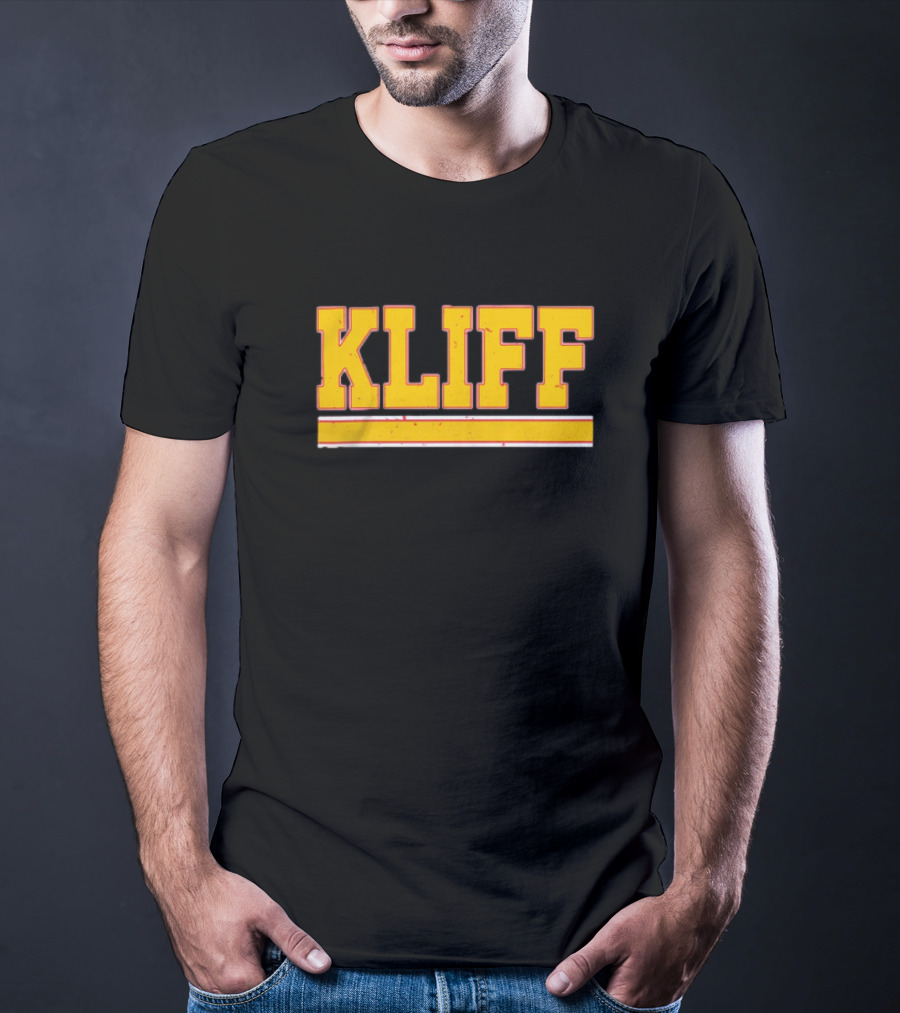 USC Trojans Kliff Kingsbury Bold Font Yellow T-Shirt