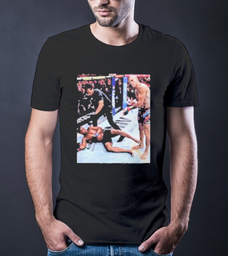 Alex Pereira MMA Victory Over Jamahal Hill In Octagon Showdown T-Shirt